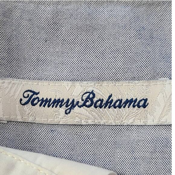 TOMMY BAHAMA MLB Load the Palms Camp Button Front‎ Shirt ANGELS T318205 Men's XL - Picture 7 of 12